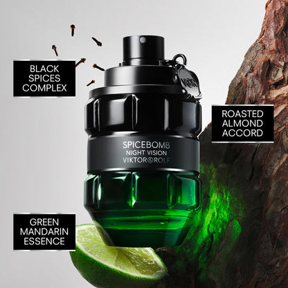 Viktor&Rolf Spicebomb Nightvision para Hombre (3 Fl Oz / EDT)