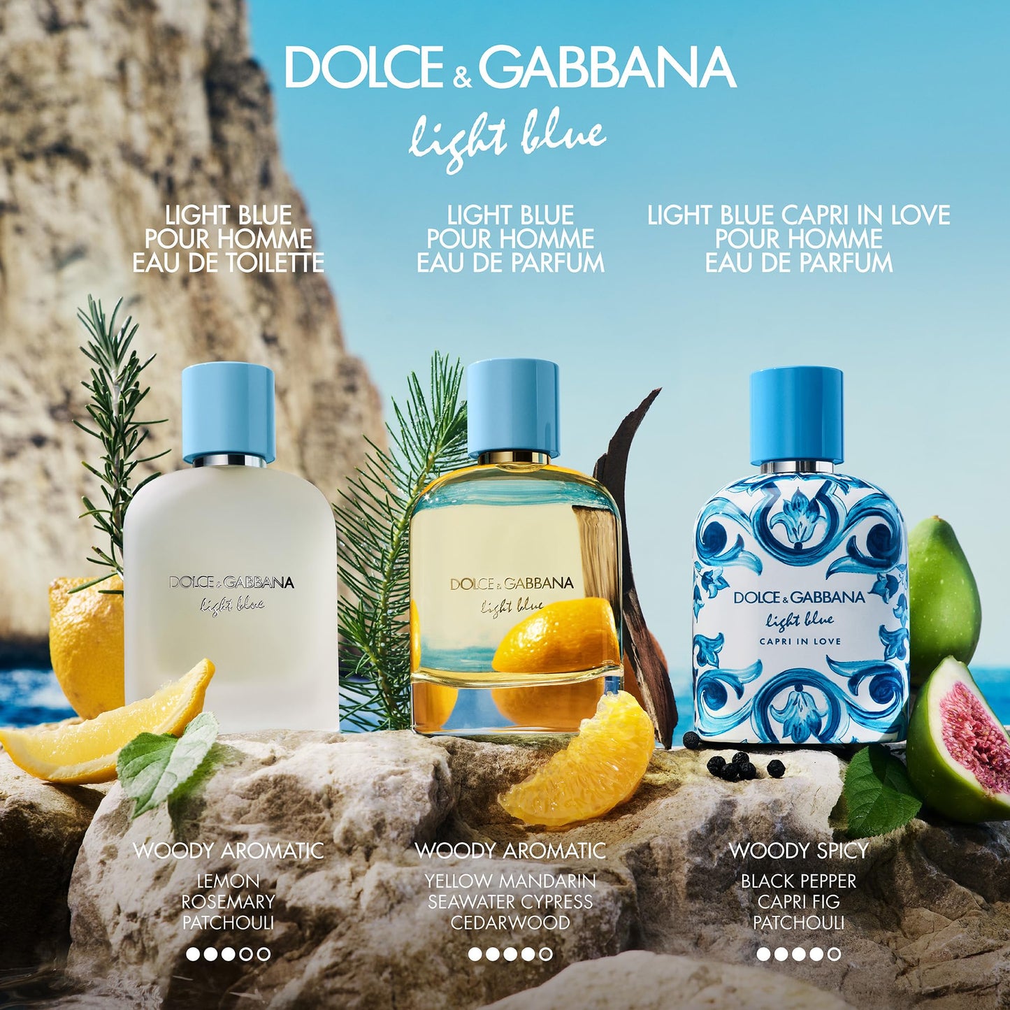 Dolce&Gabbana New Light Blue Pour Homme (100 ml / 3.4 fl.oz / EDP Spray)