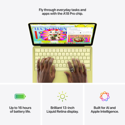 Apple 2026 MacBook Neo 13-inch Laptop with A18 Pro chip: Built for AI and Apple Intelligence, Liquid Retina Display, 8GB Unified Memory, 512GB SSD Storage, 1080p FaceTime HD Camera, Touch ID; Silver