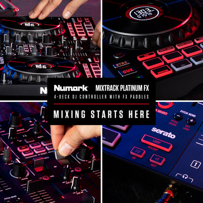 Numark Controlador Mixtrack Platinum FX Serato DJ