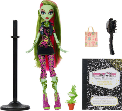 Monster High Muñeca Coleccionable de Reproducción Venus McFlytrap