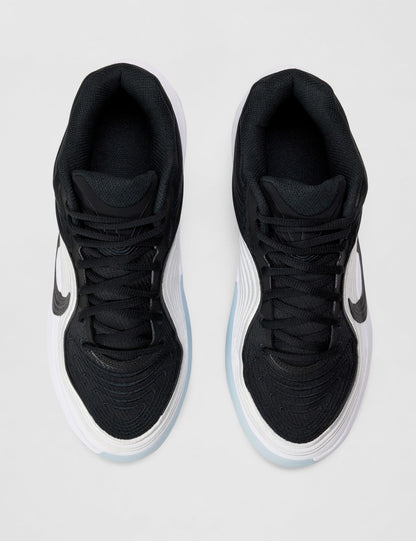 Nike Men's Precision 8 Mid Basketball Shoes, Black/Black-White-Ice Blue
