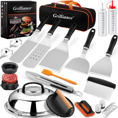 Grilliance Kit de Accesorios para Plancha Blackstone (27 Piezas)