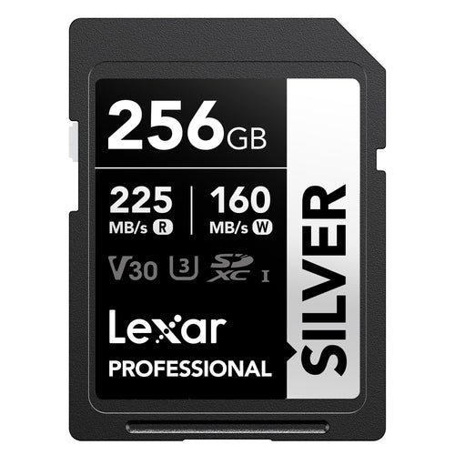 Lexar Tarjeta de Memoria SDXC Professional Silver (256GB)