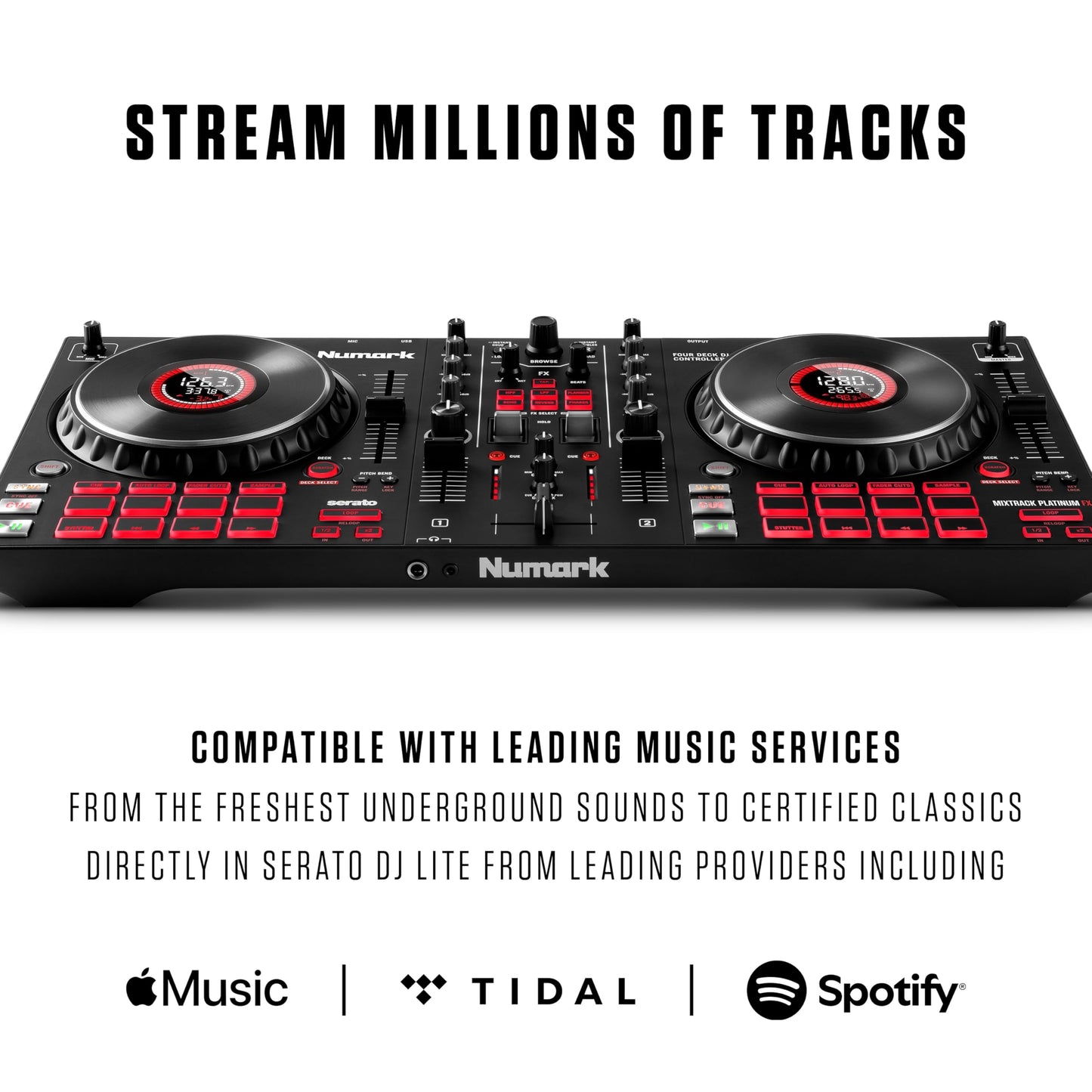 Numark Controlador Mixtrack Platinum FX Serato DJ