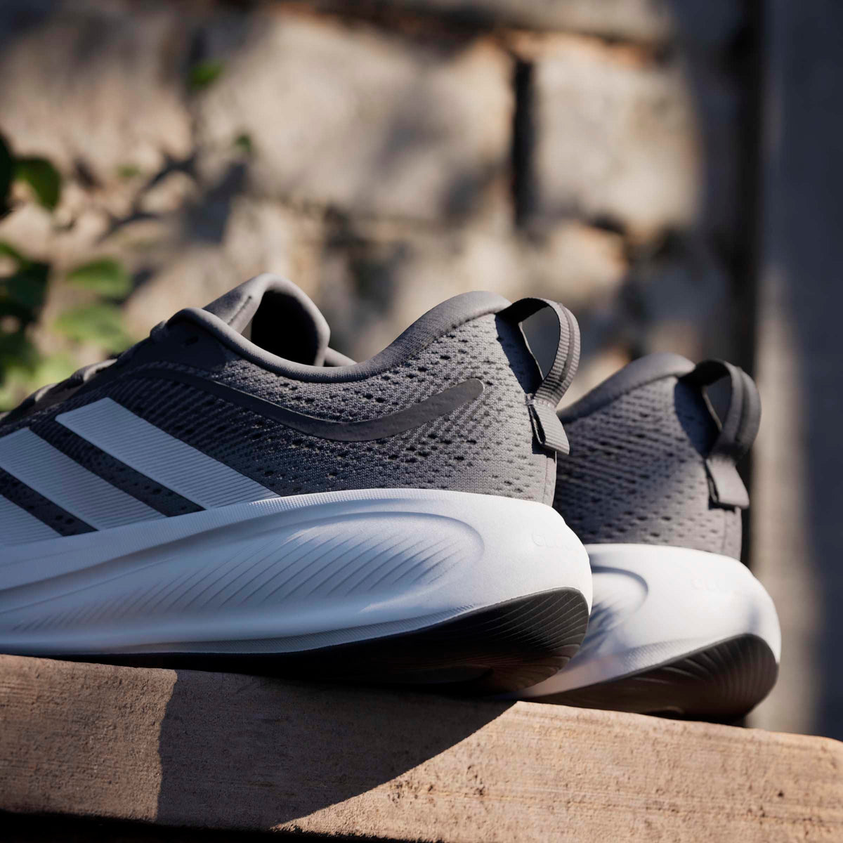 adidas Men's Response Pace Running, Black/White/Matte Silver