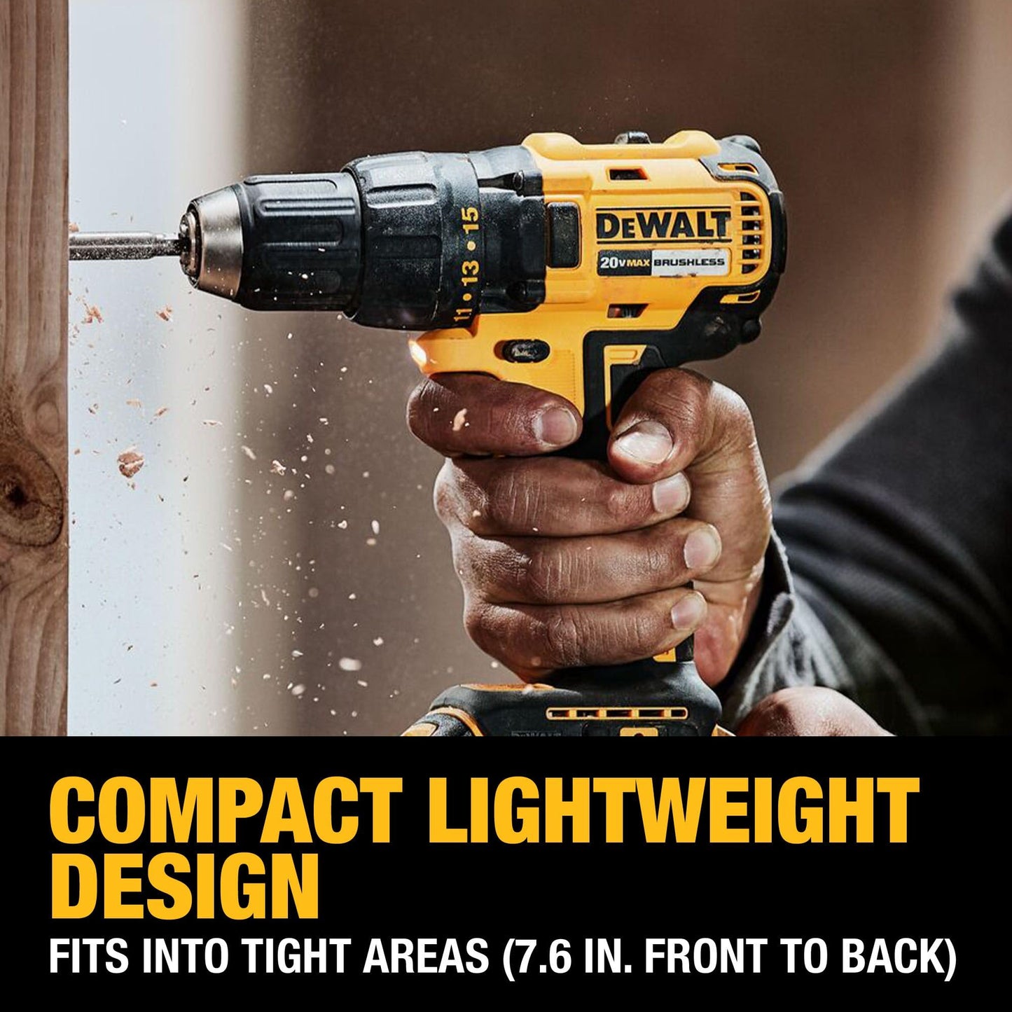 DEWALT Kit de Taladro Atornillador Inalámbrico 20V MAX (2.0 Ah / Modelo DCD777D1)