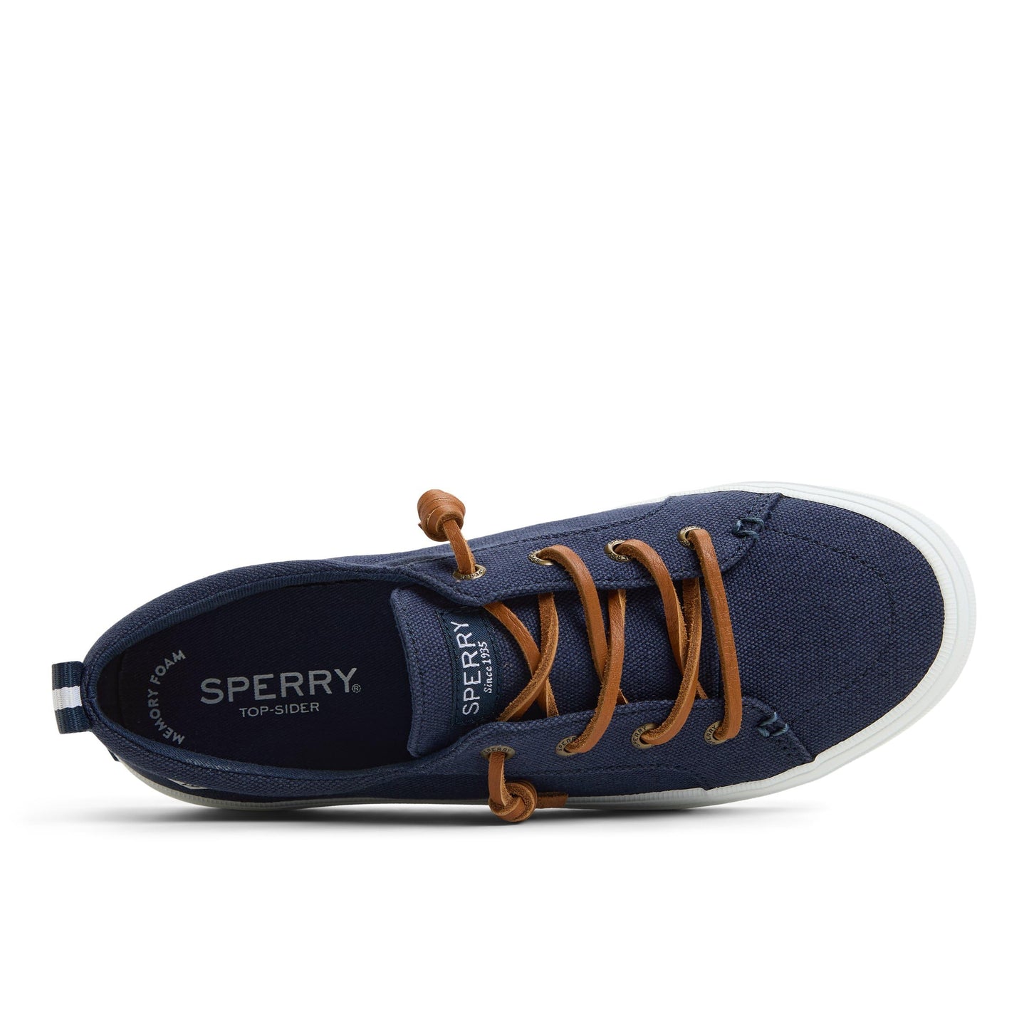 Sperry Women's Crest Vibe Sneaker, Navy