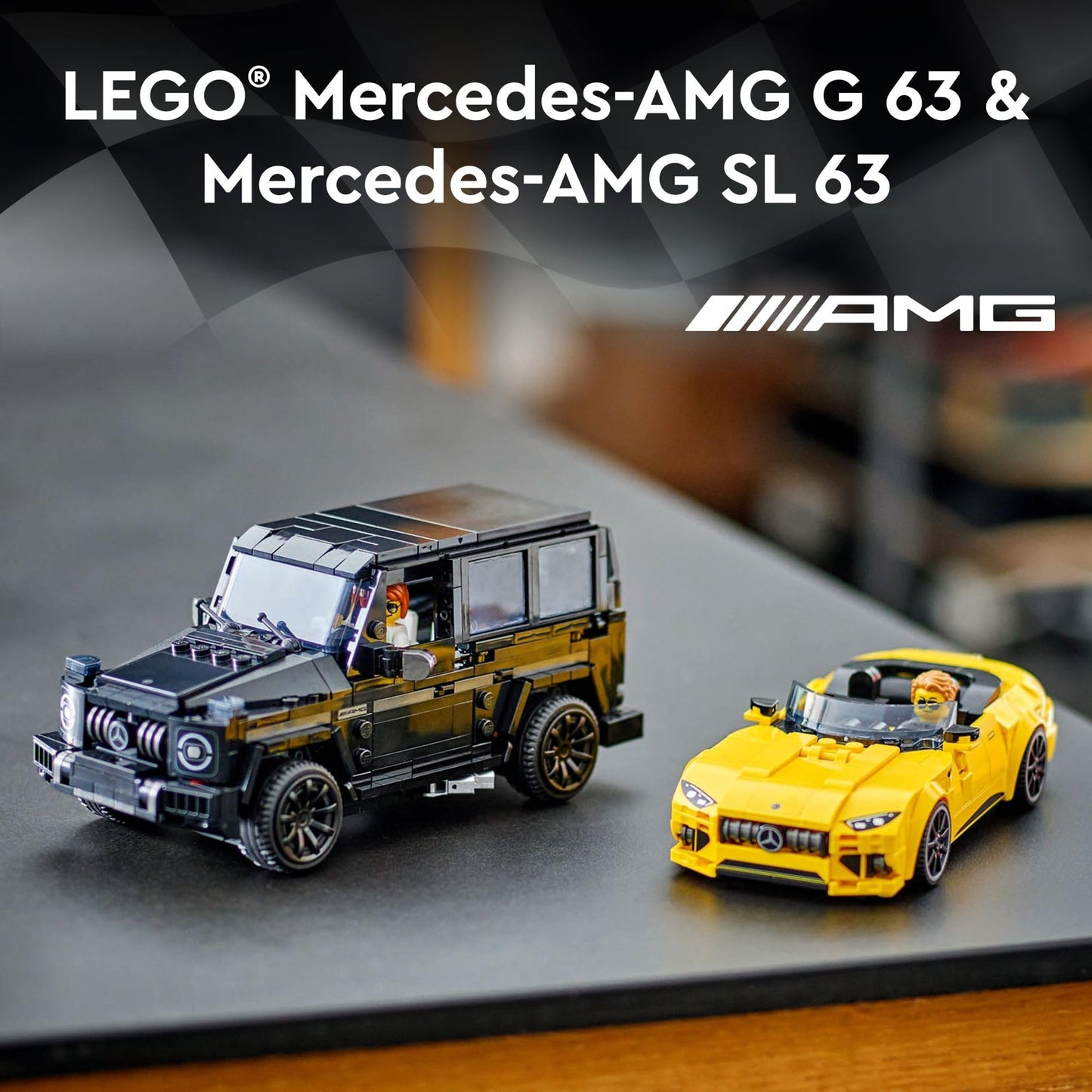 LEGO Speed Champions Juguetes de Construcción Mercedes-AMG G 63 y SL 63 (76924)