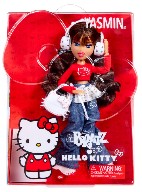 Muñeca de Moda Bratz x Hello Kitty Yasmin (Con Accesorios)