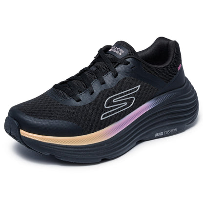 Skechers Women's Max Cushioning Endeavour Canova Sneaker, Black/Pink