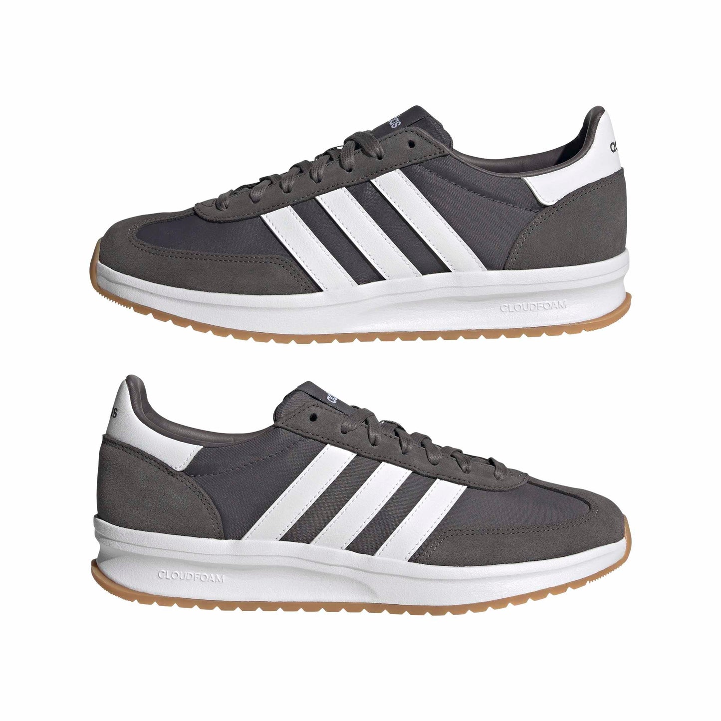 Adidas Mens Run 70s 2.0 Sportswear, Grey Strata/White/Gum