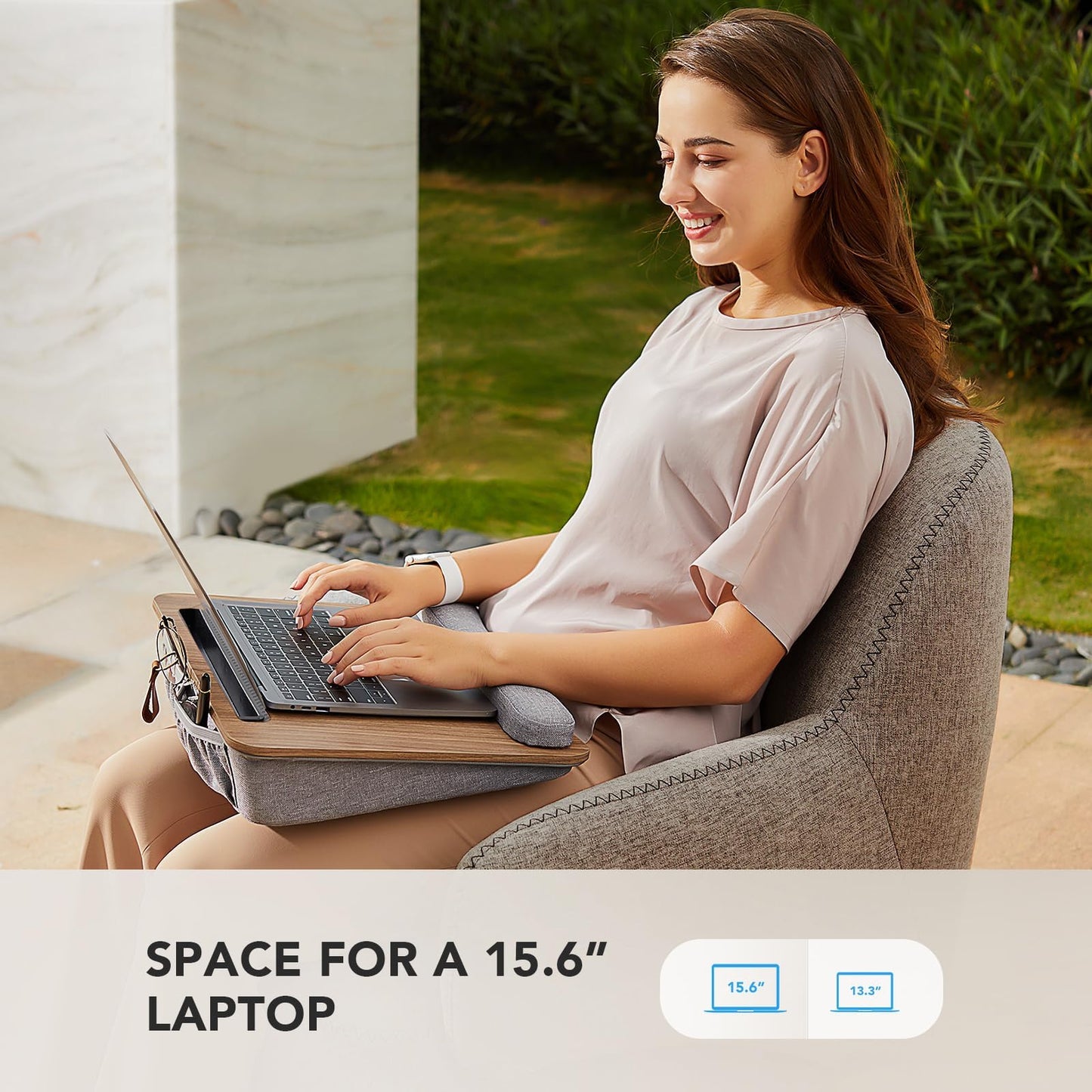 HUANUO Escritorio de Regazo para Laptop (Hasta 15.6")