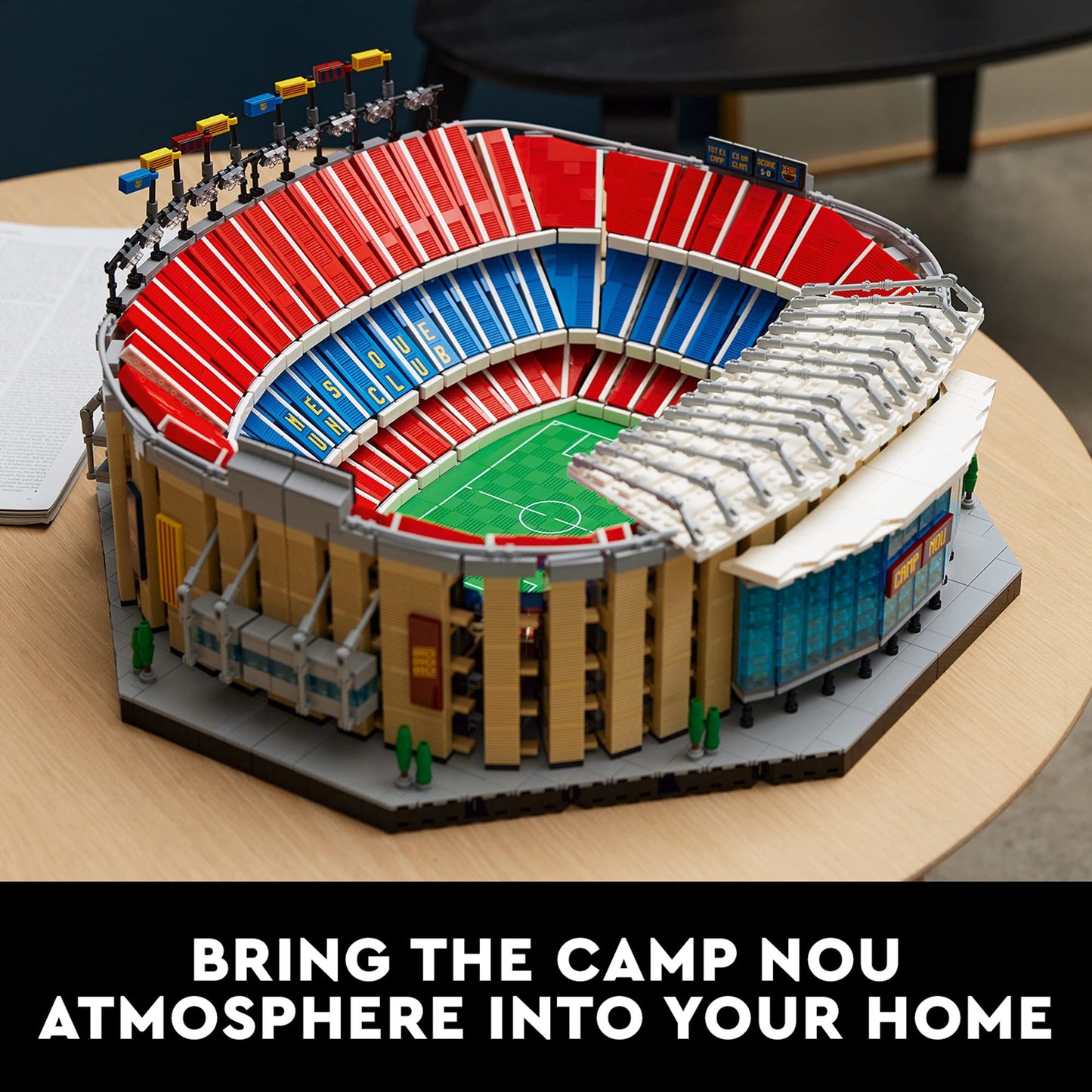 LEGO Icons Kit de Modelo Camp NOU FC Barcelona (10284)