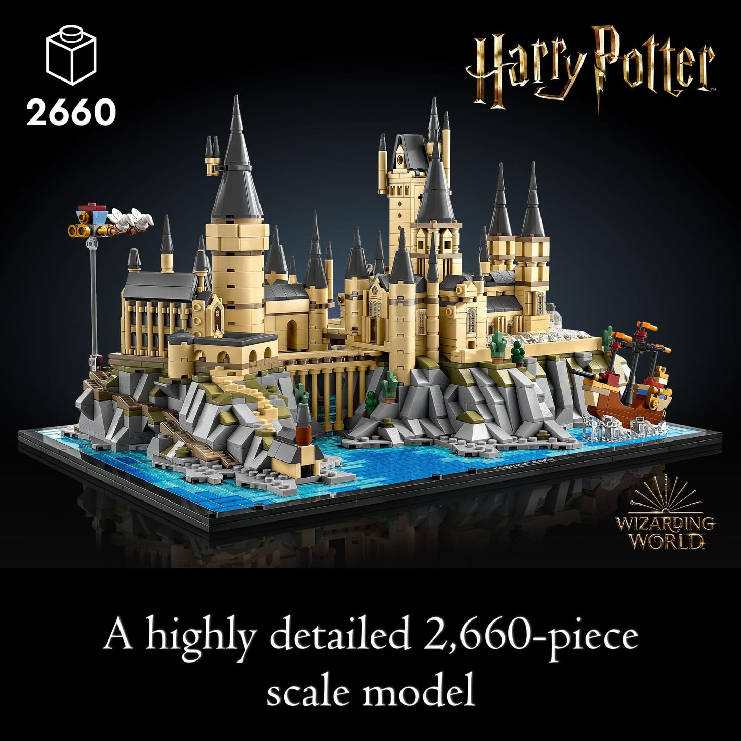 LEGO Harry Potter Castillo y Terrenos de Hogwarts (Modelo 76419)