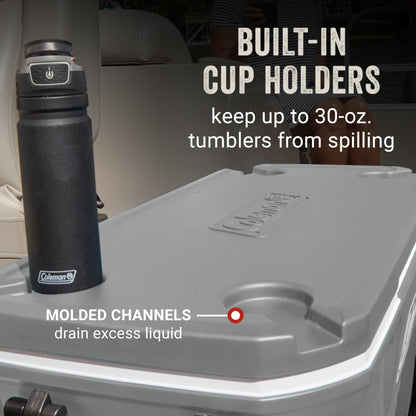 Coleman Hielera Rodante Portátil Serie Classic (100-Quart)
