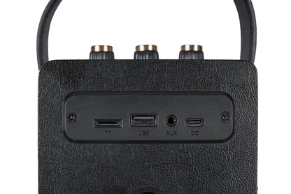 Fuse Andle Altavoz Bluetooth Vintage Retro (Negro)
