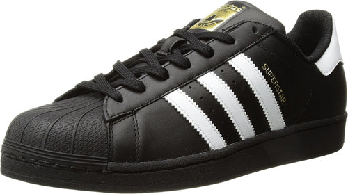 adidas Originals Men's Superstar Sneaker, Black/White/Black