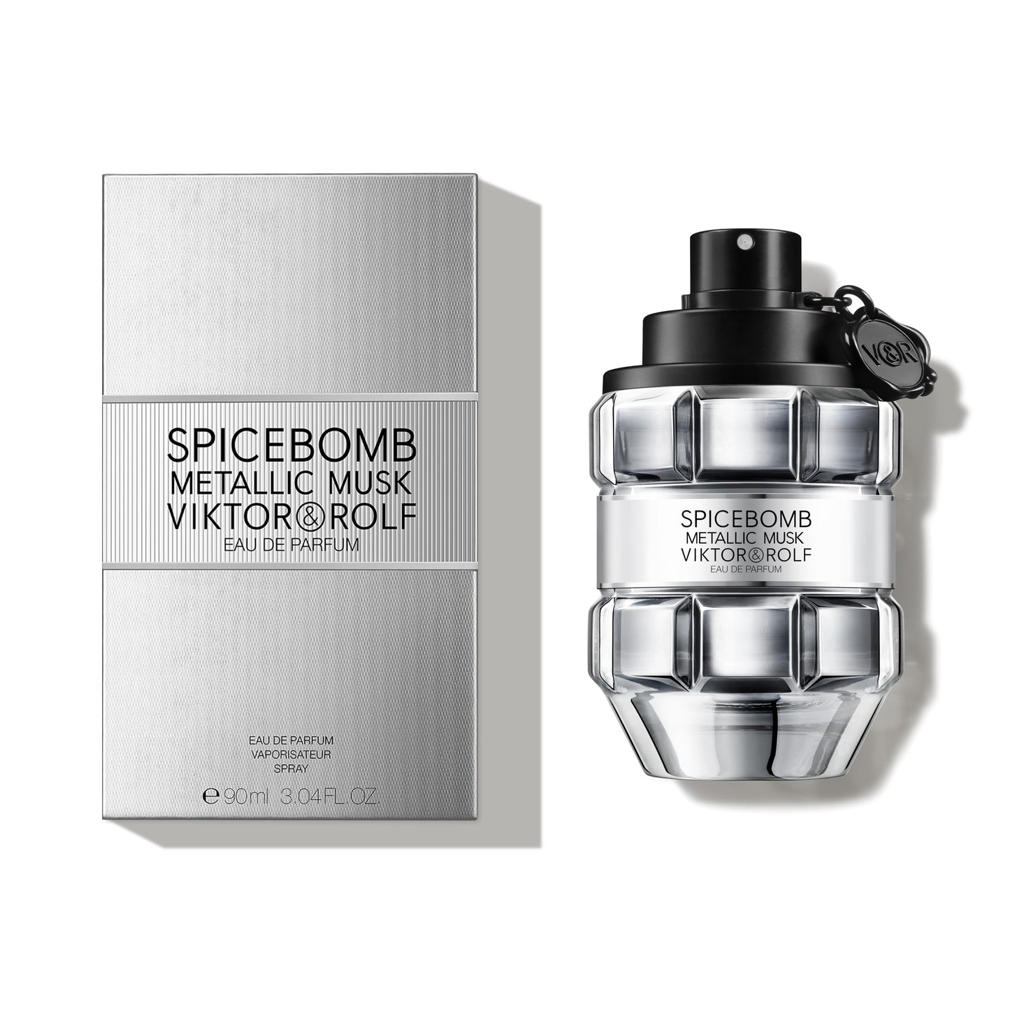 Viktor&Rolf Spicebomb Metallic Musk para Hombre (3 Fl Oz / EDP)