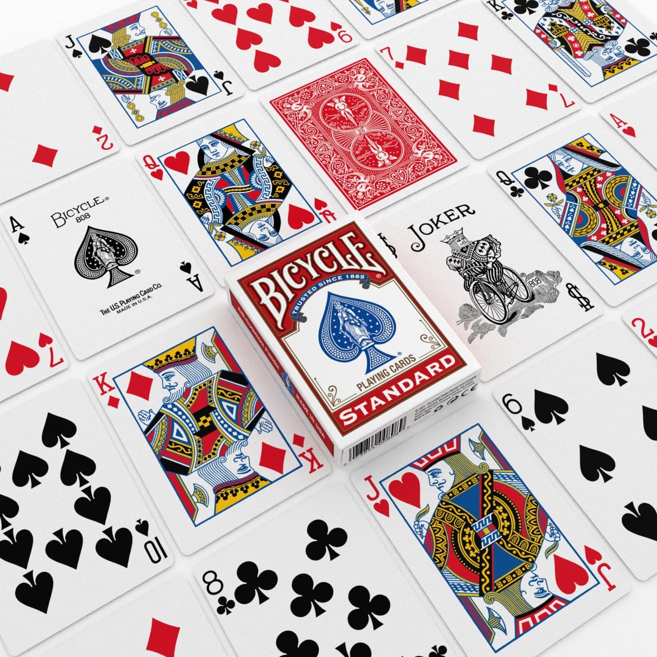 Bicycle Cartas de Juego Estándar Rider Back (Paquete de 12)