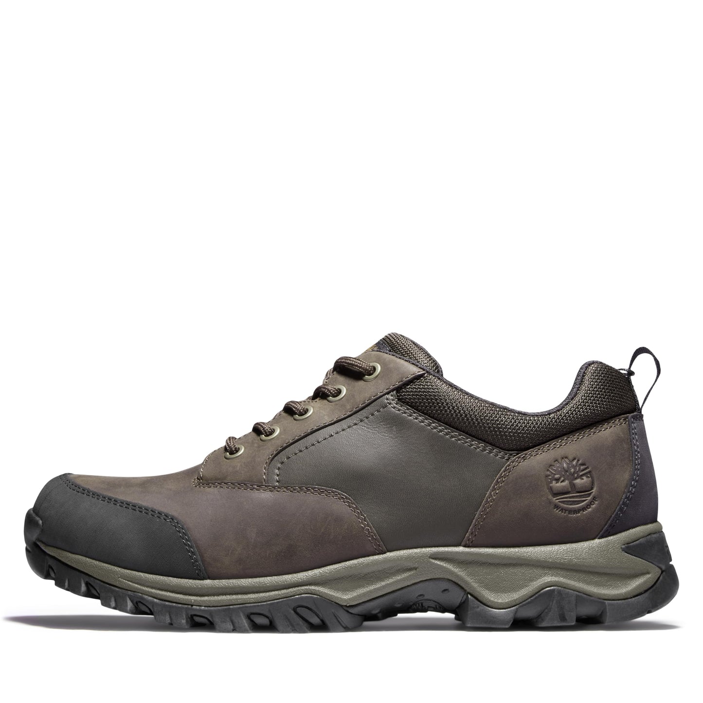 Timberland Men's Mt. Maddsen Waterproof Low Hiking Boot, Brown-New