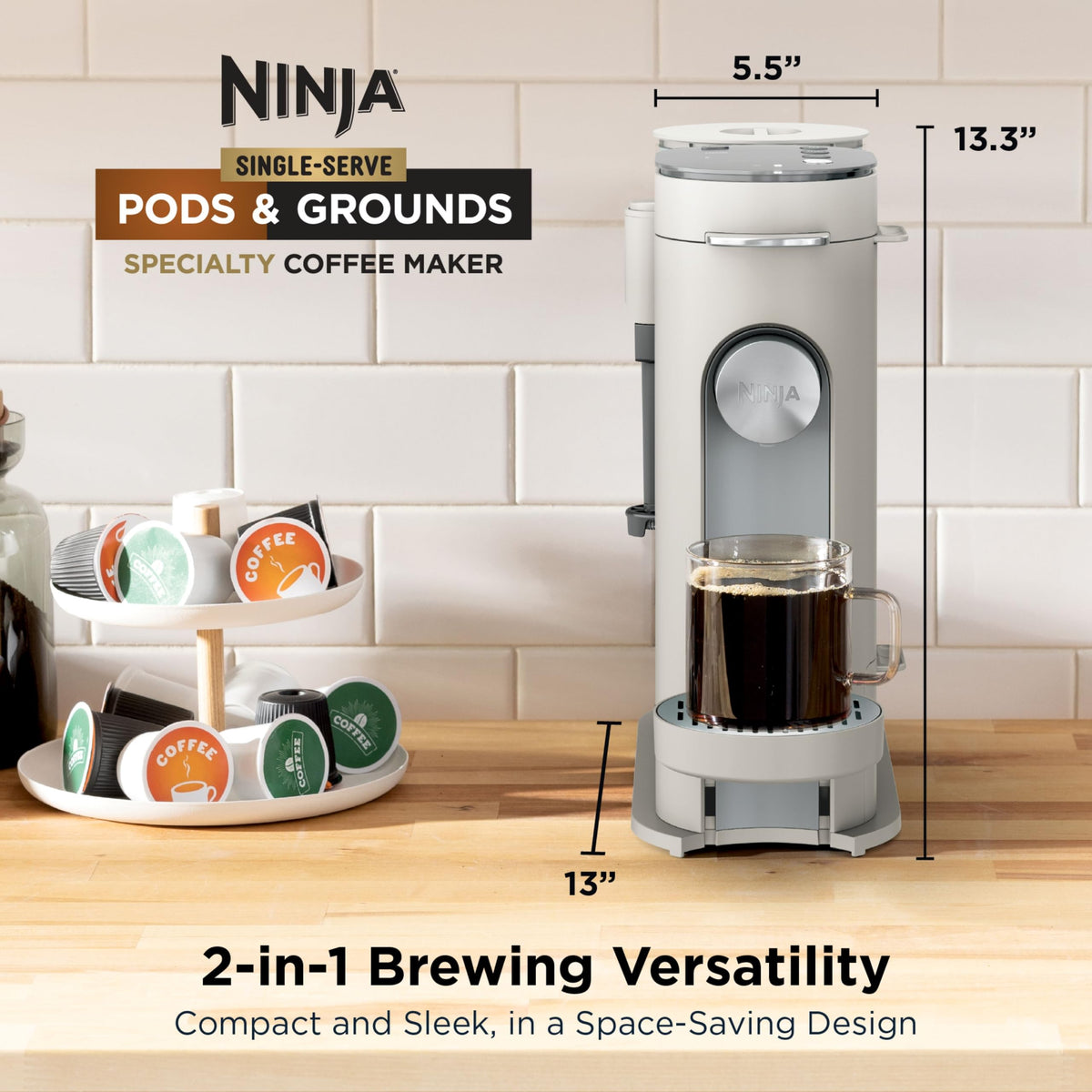 Ninja Cafetera Individual Combo Machine (K-Cup)