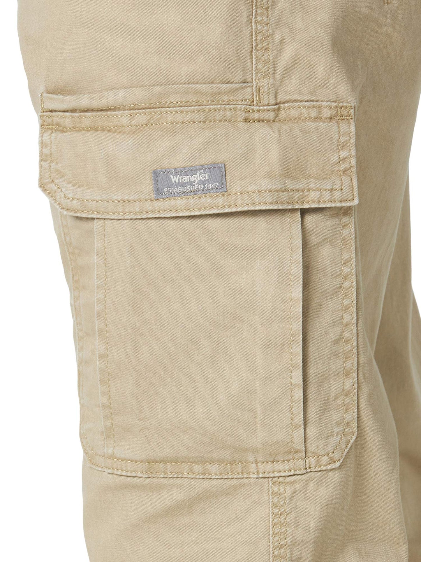 Wrangler Authentics Pantalones Cargo Informales de Ajuste Relajado (Elmwood / 34W x 32L US)
