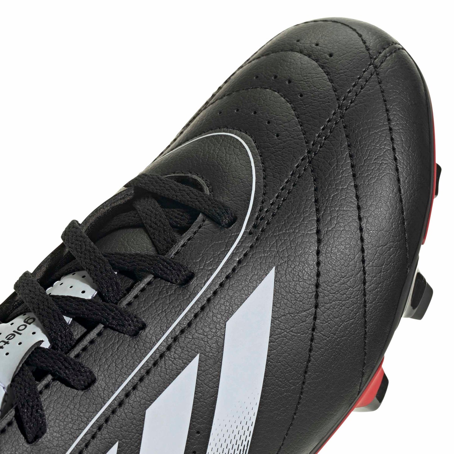 Adidas Unisex-Adult Goletto IX Firm Ground/Multi Ground Soccer, Black/White/Better Scarlet