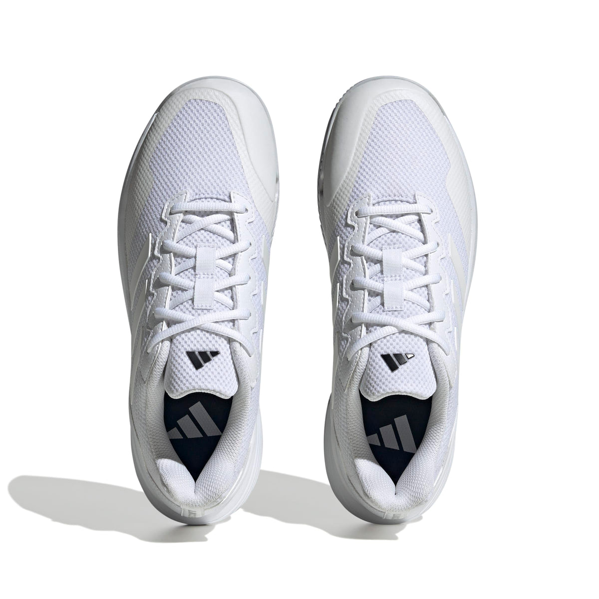Adidas Mens Game Court 2 White/White/Matte Silver 9