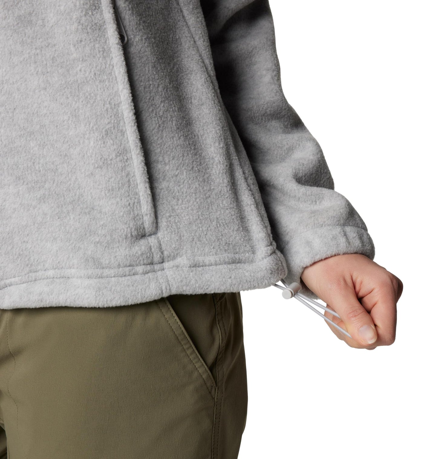 Columbia Chaqueta de Forro Polar Benton Springs para Mujer (Gris Cirrus Heather / Talla M)