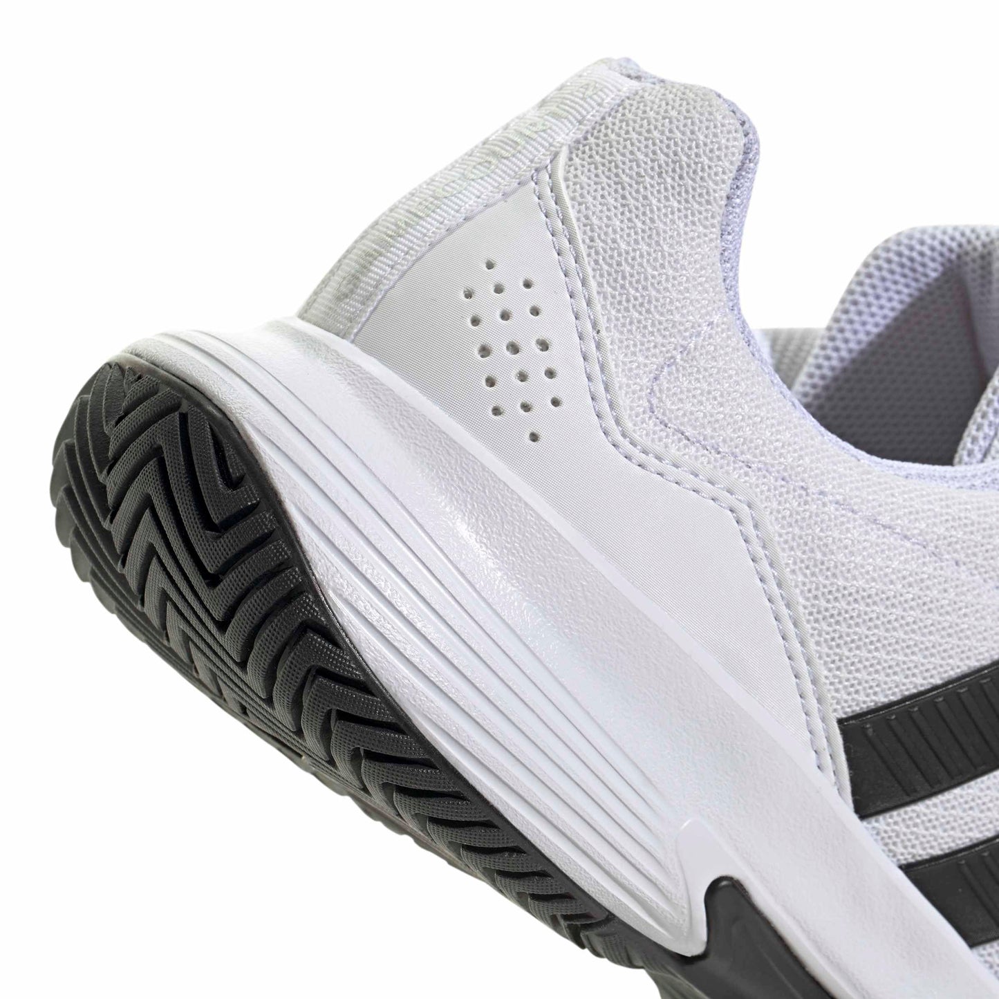 adidas Men's Gamecourt 2 M, White/Black/Silver Metallic