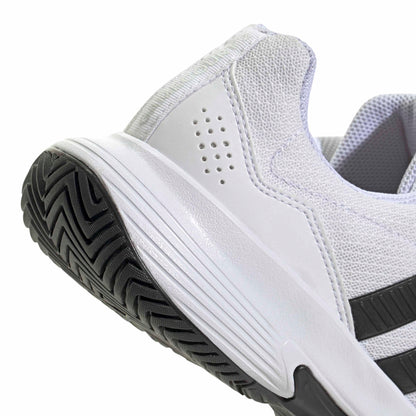 adidas Men's Gamecourt 2 M, White/Black/Silver Metallic