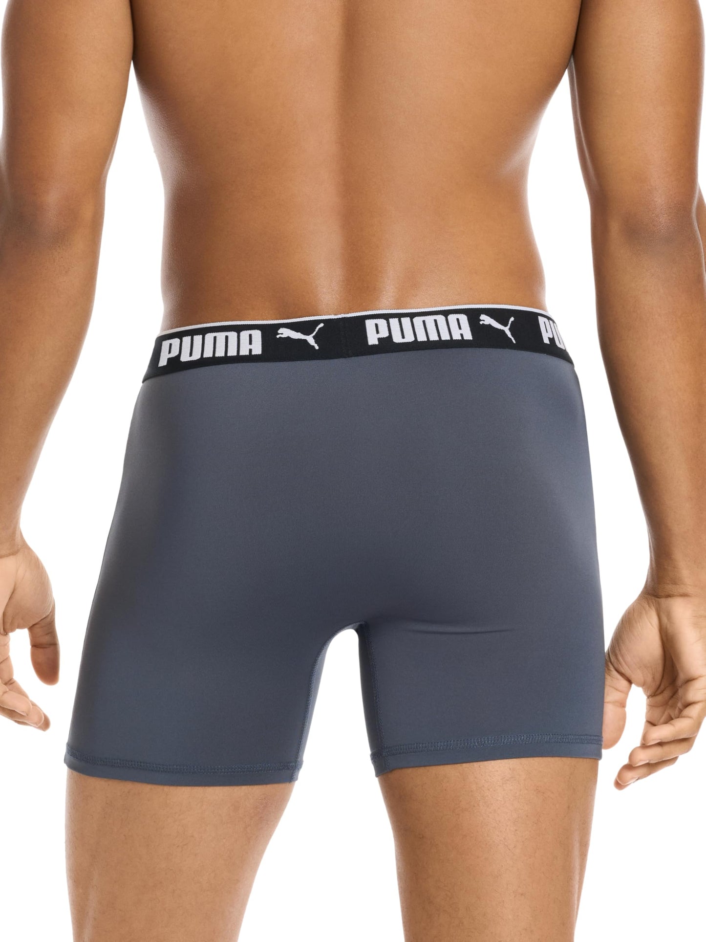 PUMA Calzoncillos Bóxer de Rendimiento para Hombre (Paquete de 5 / Talla M)