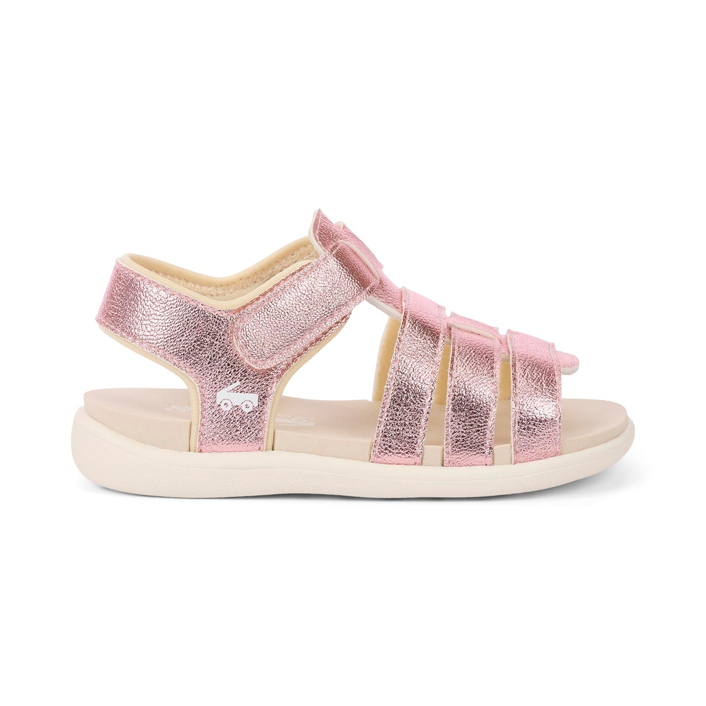 See Kai Run Basics - Felicity - Water-Friendly Sandal for Kids, Pink Metallic