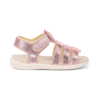 See Kai Run Basics - Felicity - Water-Friendly Sandal for Kids, Pink Metallic