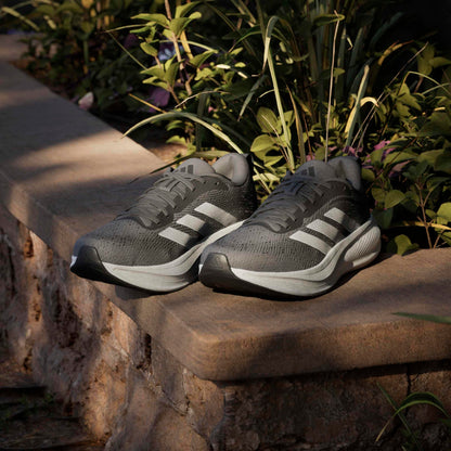 adidas Men's Response Pace Running, Black/White/Matte Silver