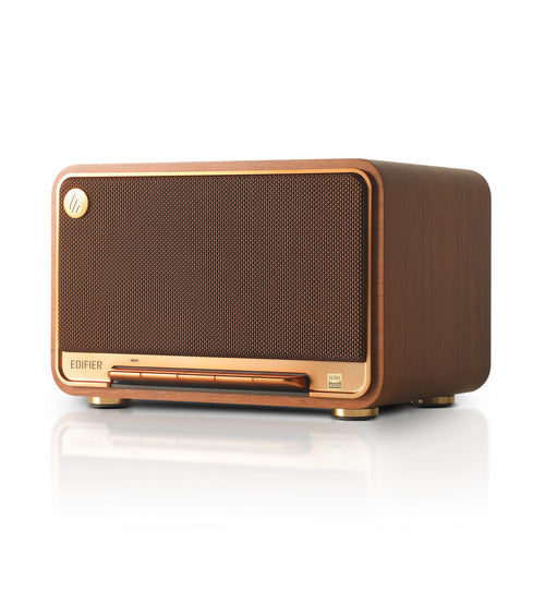 Edifier D32 Altavoz Inalámbrico de Mesa (Marrón / 60W RMS)