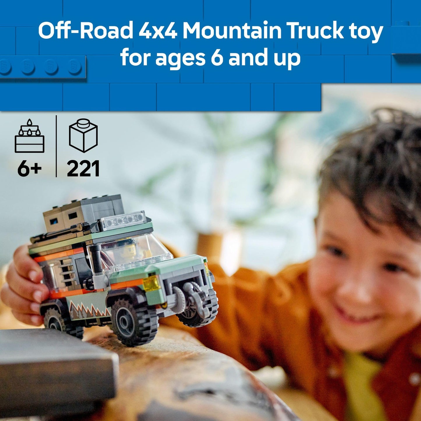 LEGO City Camión de Montaña Todoterreno 4x4 (Modelo 60447)