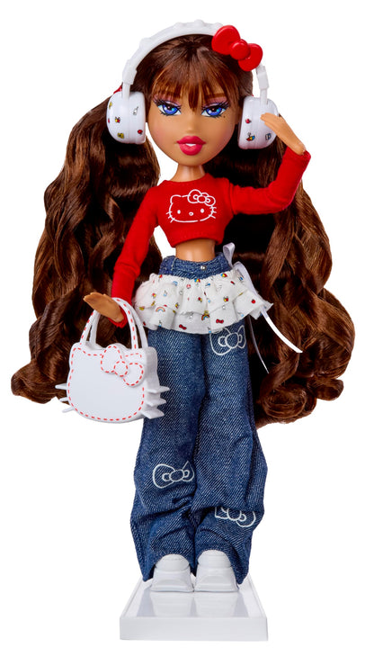 Muñeca de Moda Bratz x Hello Kitty Yasmin (Con Accesorios)