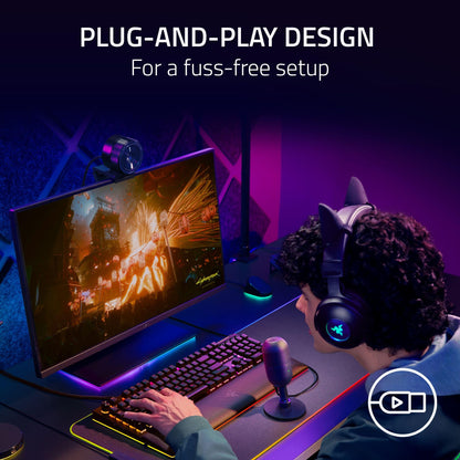 Razer Micrófono USB Seiren V3 Mini (Negro)