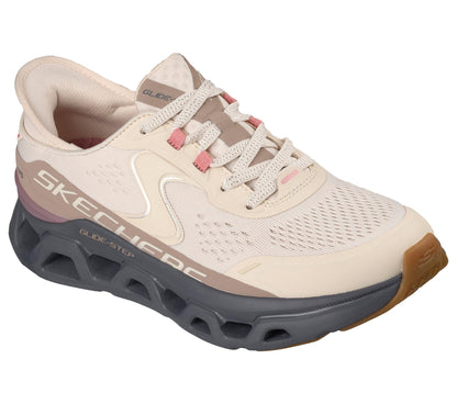 Skechers Women's Glide-Step Altus Hands Free Slip-Ins, Natural/Grey