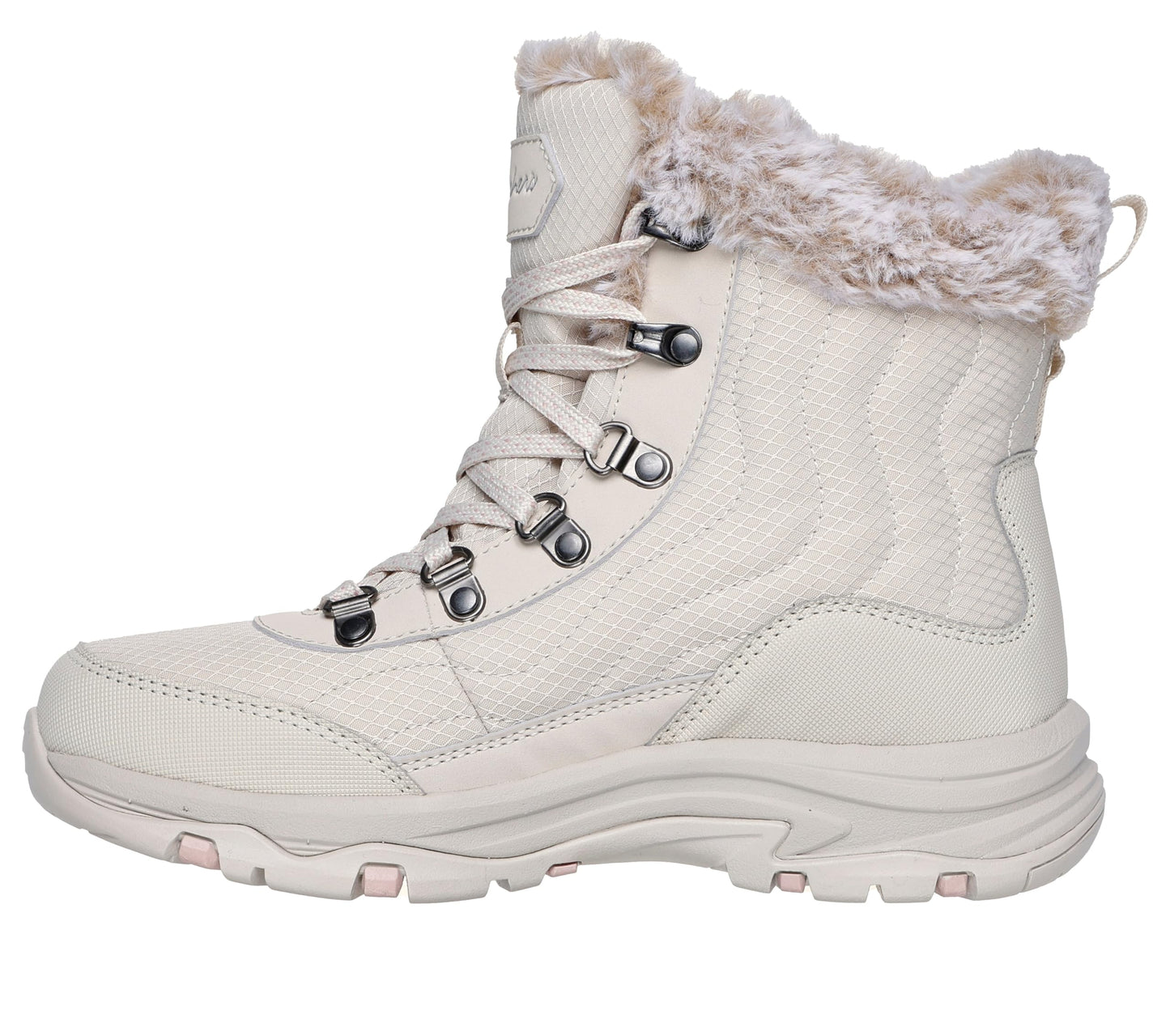 Skechers Women's TREGO - STORMIE waterproof boot, Natural