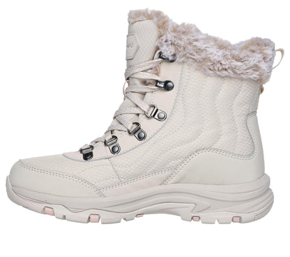 Skechers Women's TREGO - STORMIE waterproof boot, Natural