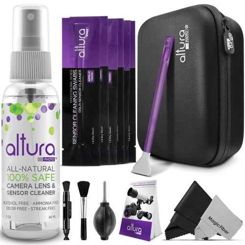 Altura Photo Kit de Limpieza para Sensores APS-C y Lentes