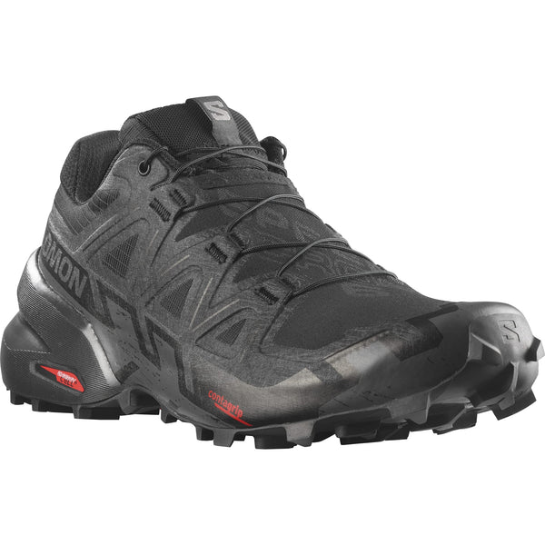 Salomon Mens Speedcross 6 Black/Black/Phantom