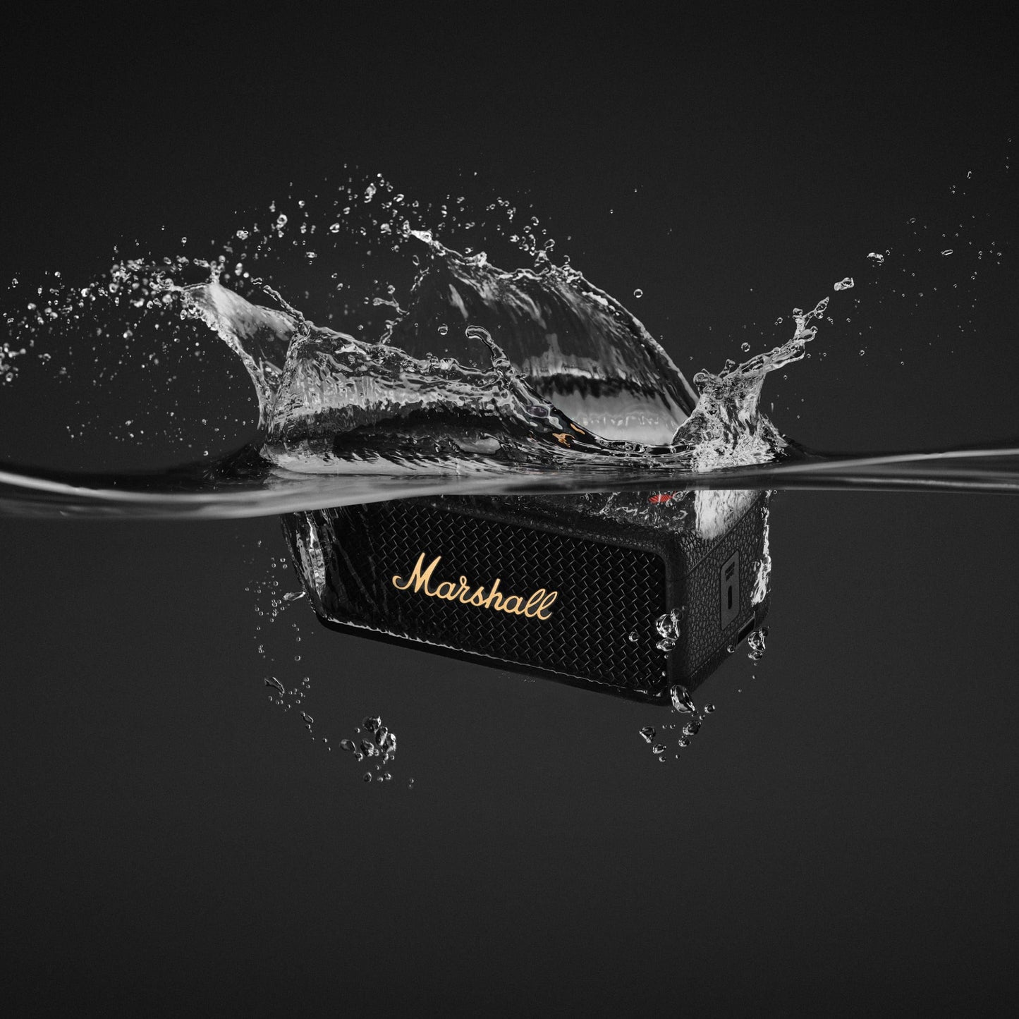 Marshall Emberton III Altavoz Portátil con Bluetooth (Negro y Latón)