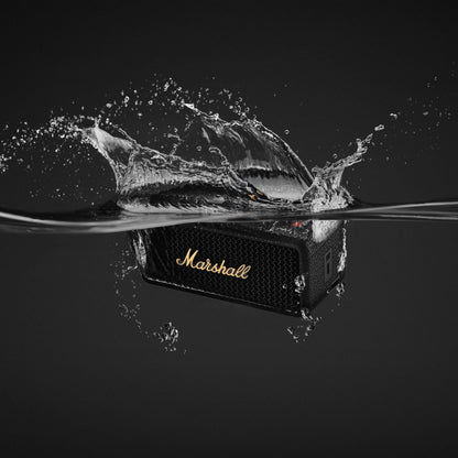 Marshall Emberton III Altavoz Portátil con Bluetooth (Negro y Latón)