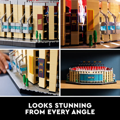 LEGO Icons Kit de Modelo Camp NOU FC Barcelona (10284)