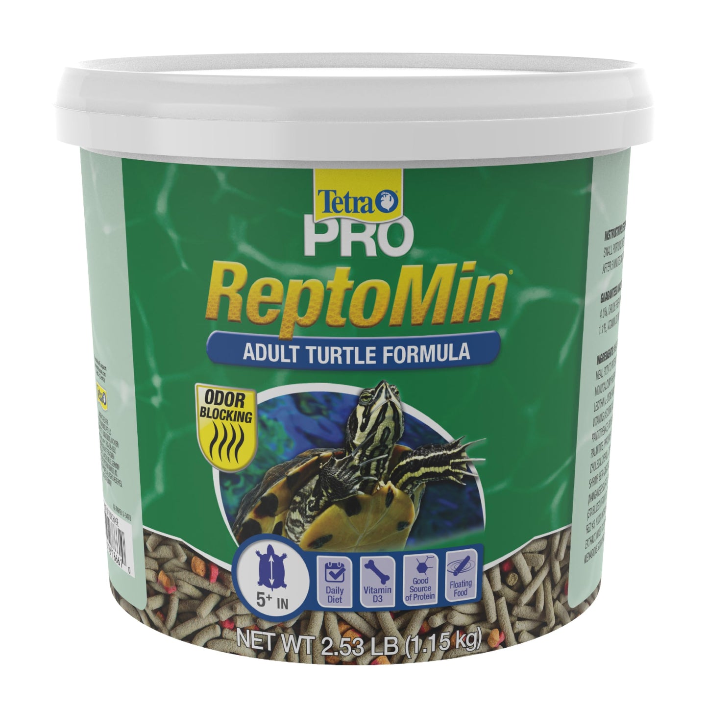 Tetra ReptoMin Pro Sticks Comida para Tortugas Acuáticas (2.54 Libras)