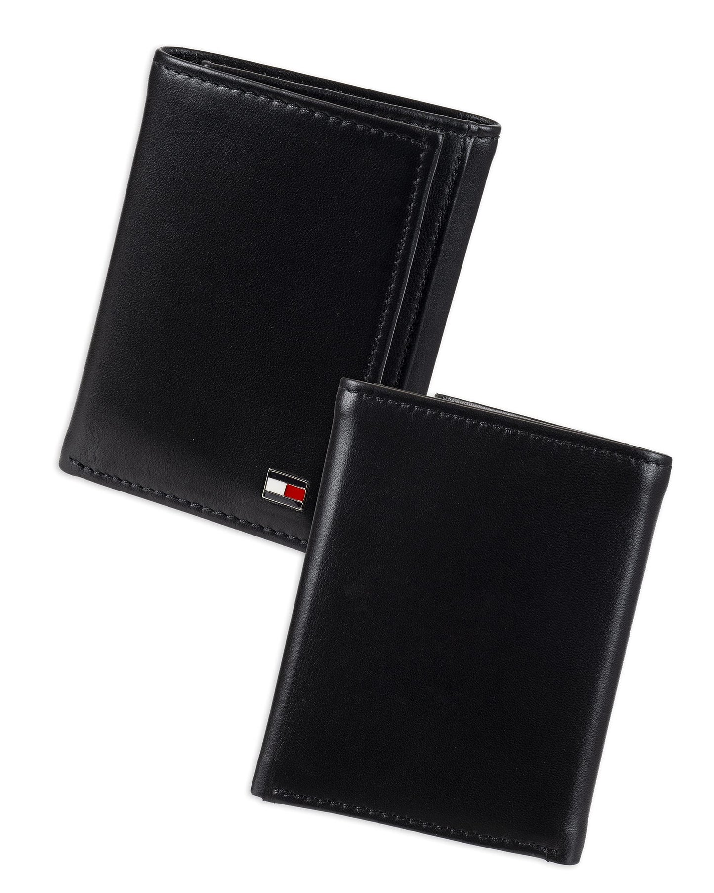 Tommy Hilfiger Billetera Tríptica de Cuero para Hombre
